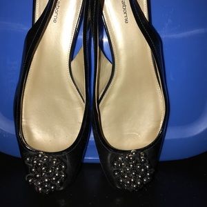 Black Liz Clairborne slingback